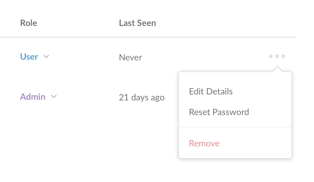 Remove a user