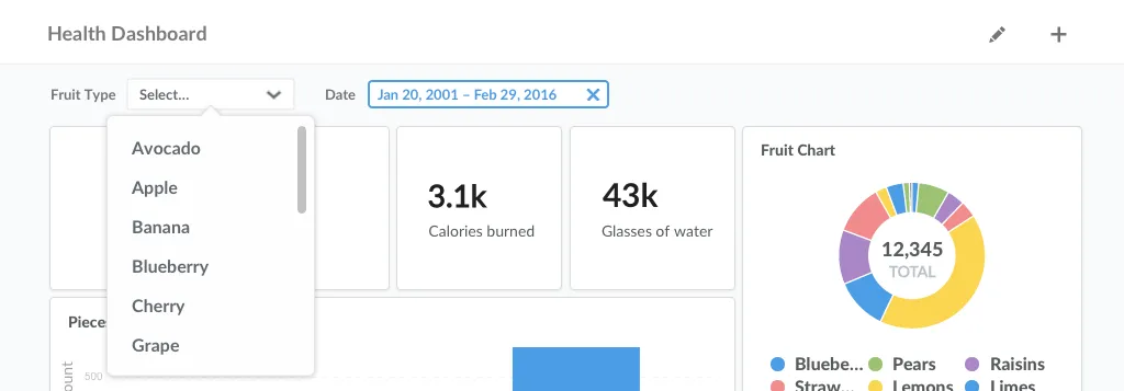 Dashboard Filters