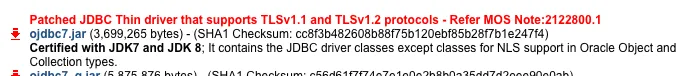 Oracle JDBC Download