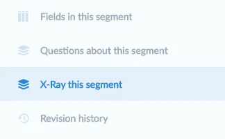 X-rays in data reference