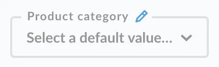 Edit the filter label