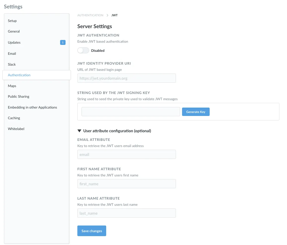 SAML form