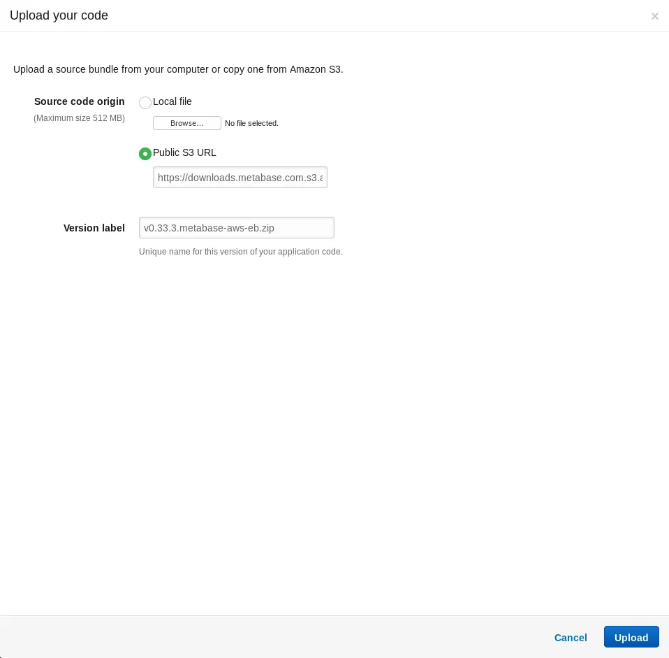 Elastic Beanstalk Base Configuration