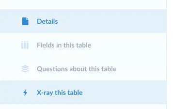 Data Reference x-ray