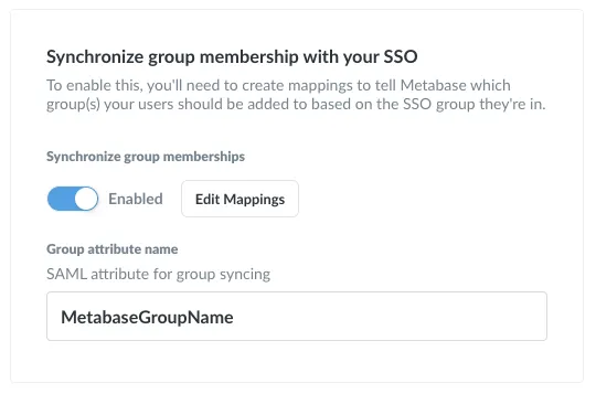 Group schema