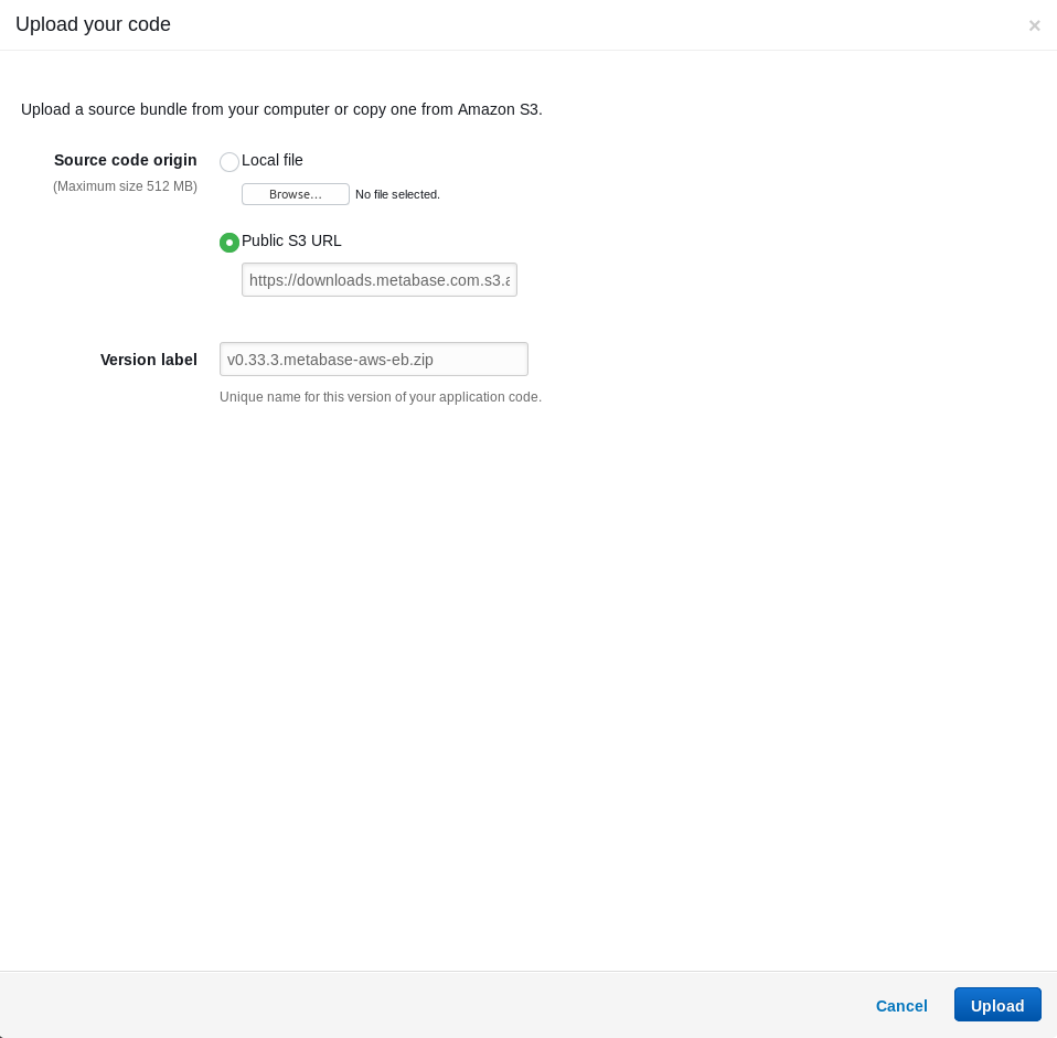 Elastic Beanstalk Base Configuration
