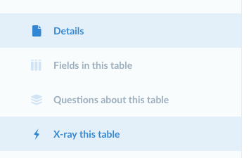 Data Reference X-ray