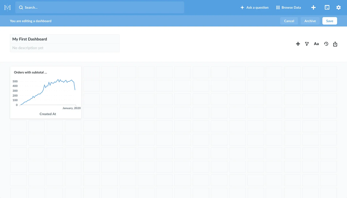 New Dashboard