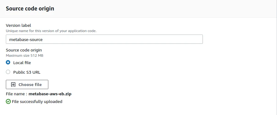 Elastic Beanstalk Base Configuration