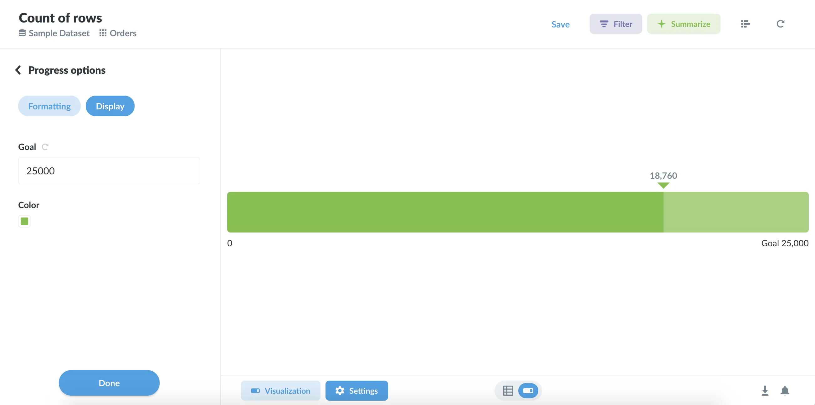 Progress bar