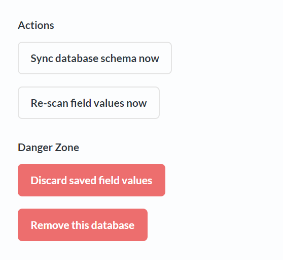Database Manual Sync