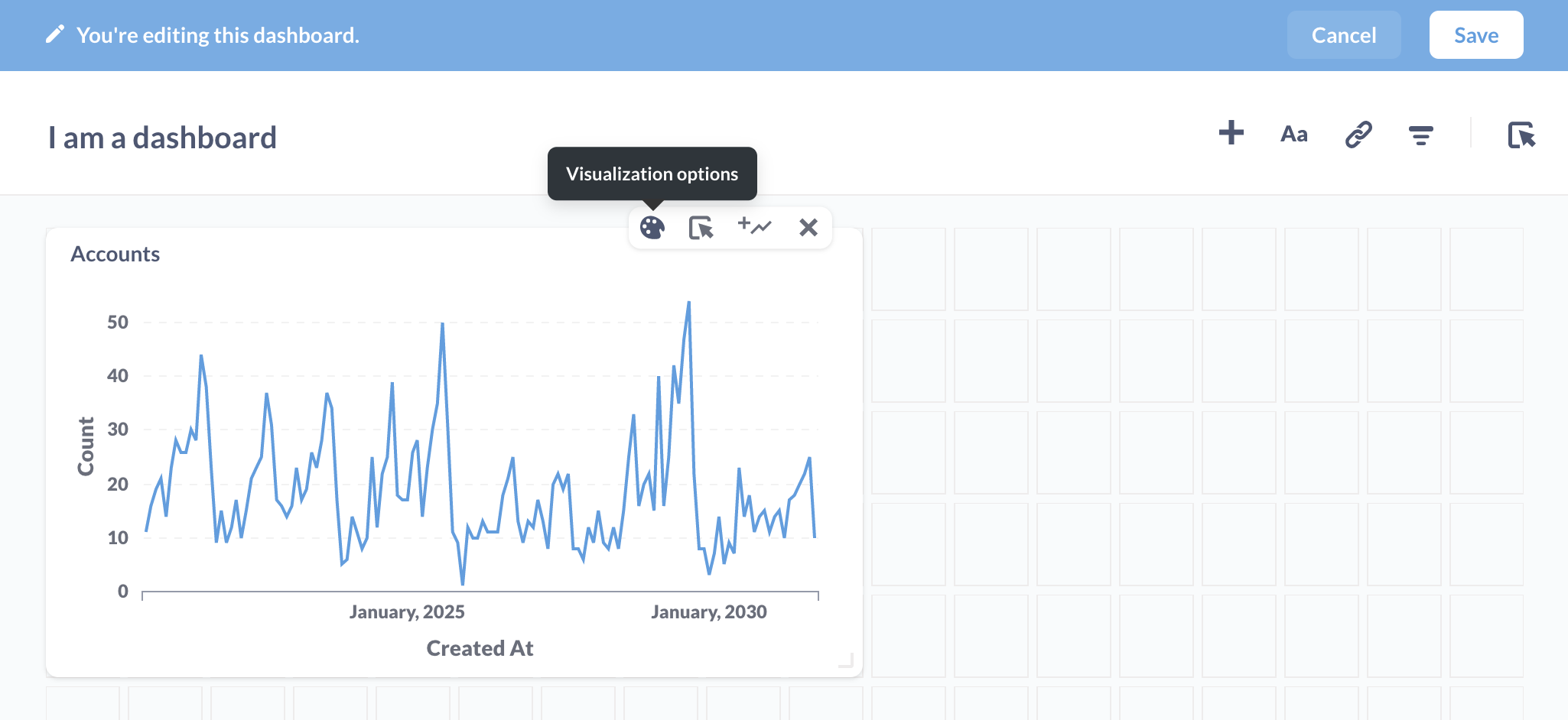 Visualization settings